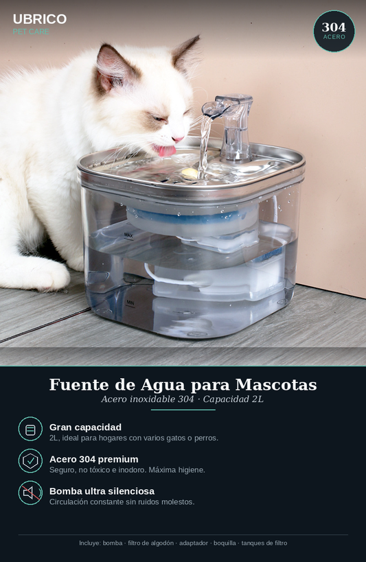 Fuente de agua inteligente
